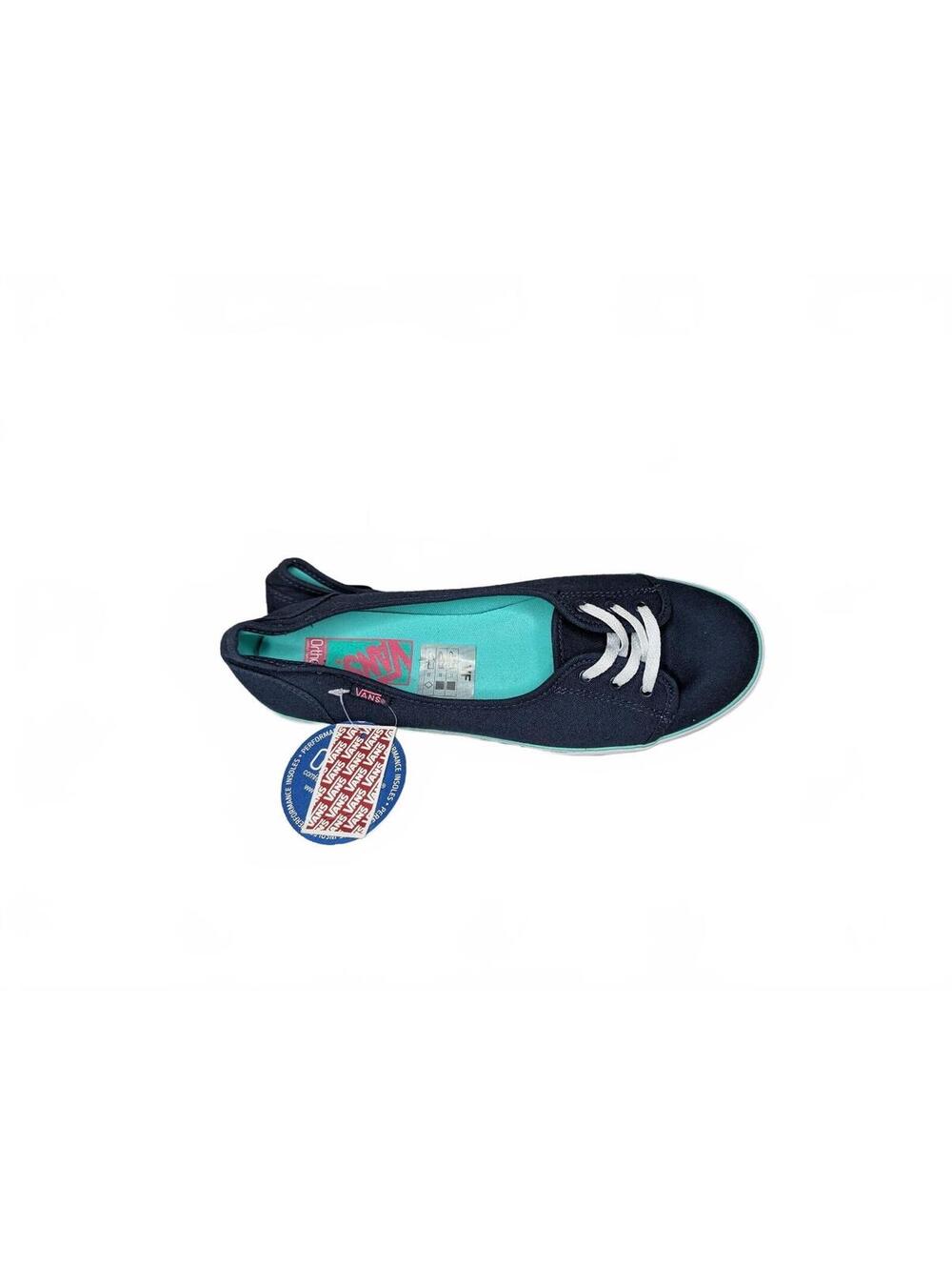 NWT Vans navy low top lace up sneakers size 9